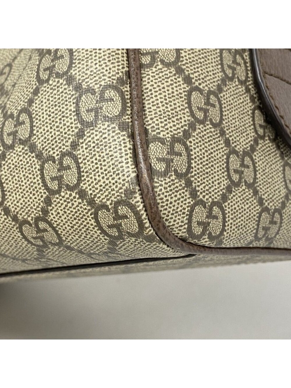 Gucci Handbag Ophidia Brown Gold 2-Way - Picture 6 of 10